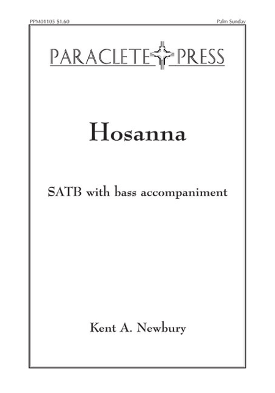 Hosanna-Bass 4-Part scores gallery preview page 1