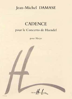 Book cover for Cadence Du Concerto De Haendel