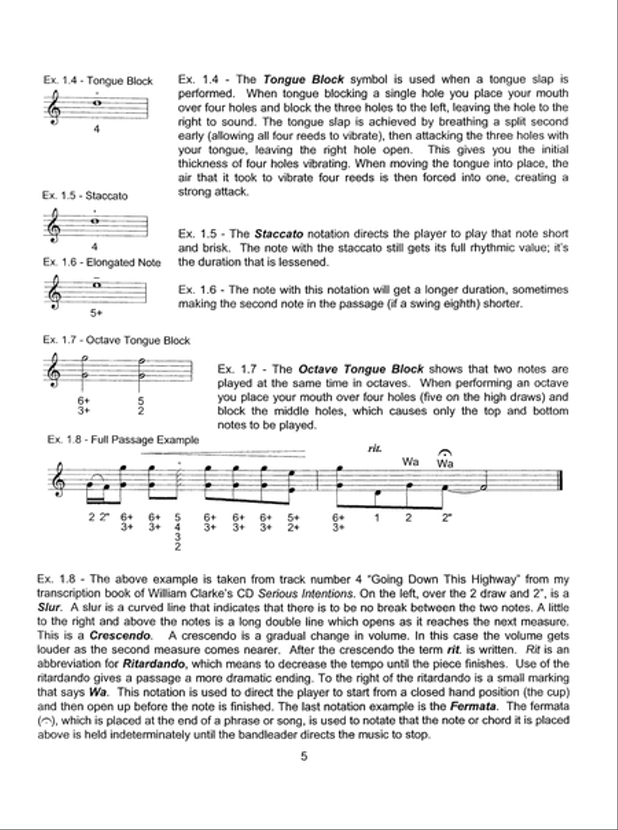 Exploring 3rd Position, Level 2 Harmonica scores gallery preview page 6