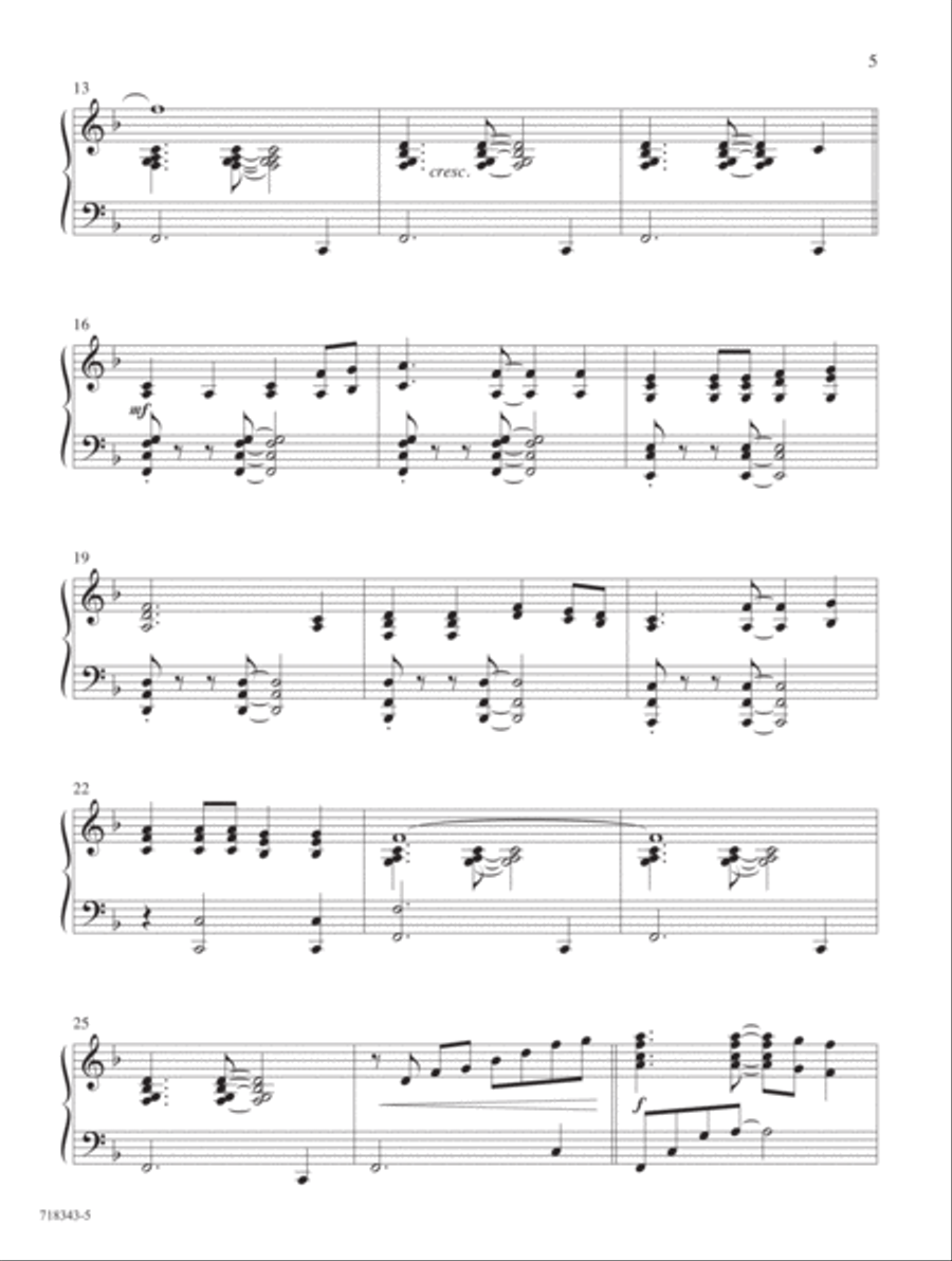 My Redeemer Piano Solo scores gallery preview page 3