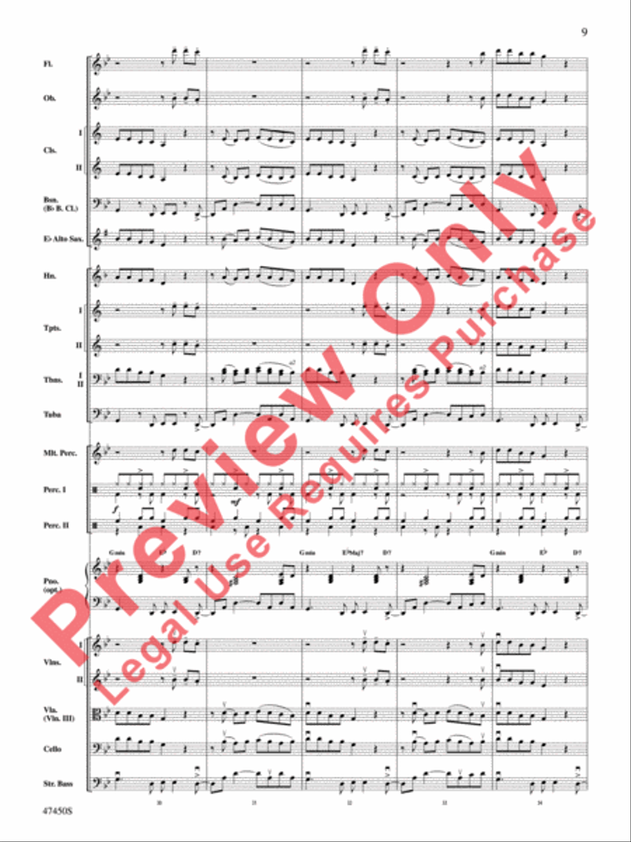 Havana Full Orchestra scores gallery preview page 10
