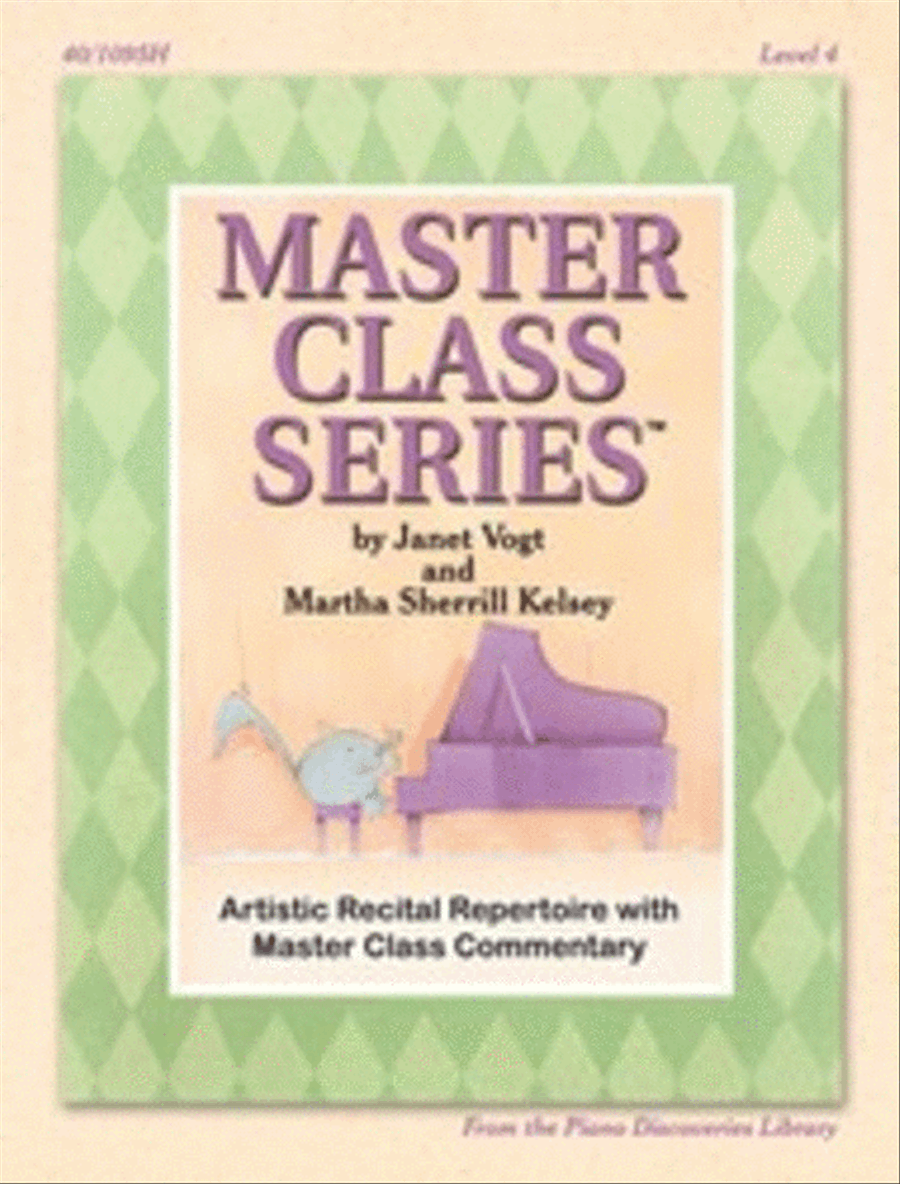Master Class Series - Level 4 Piano Method scores gallery preview page 1