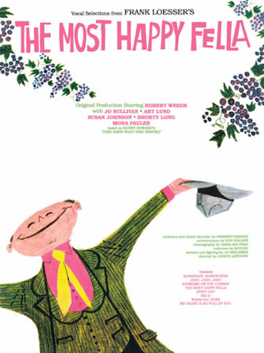 The Most Happy Fella Piano, Vocal, Guitar scores gallery preview page 1