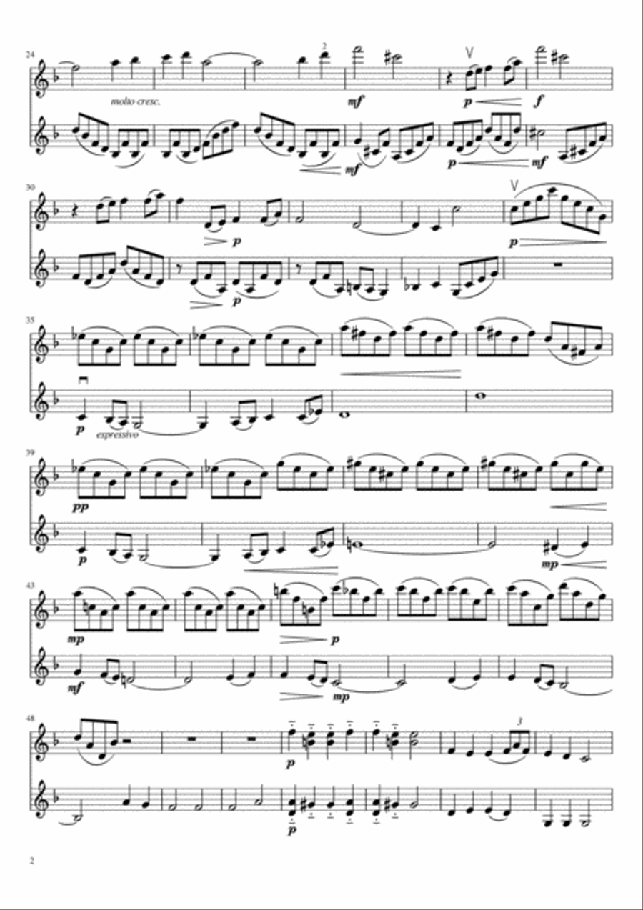 Reverie String Duet scores gallery preview page 3