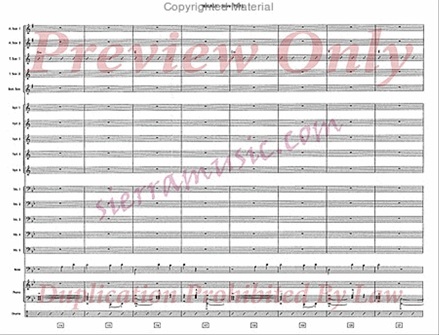 Malaga Jazz Ensemble scores gallery preview page 16