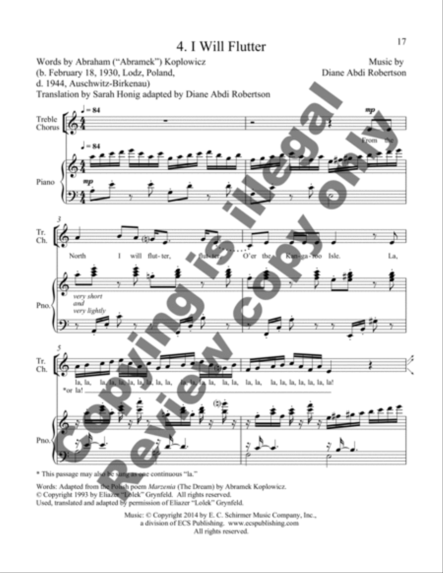 Dream Children's Choir scores gallery preview page 11