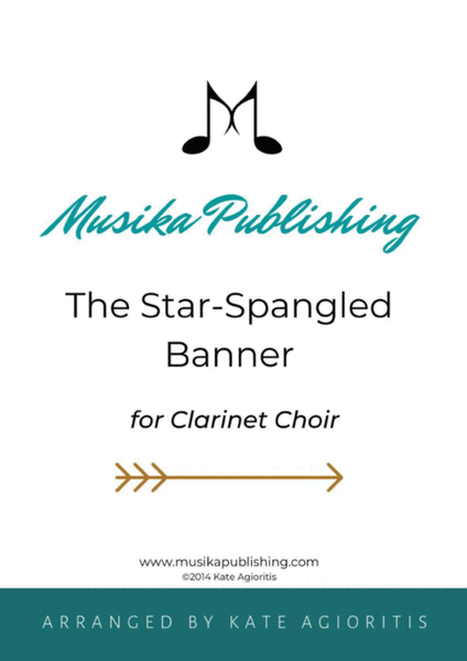 The Star-Spangled Banner - for Clarinet Choir image number null