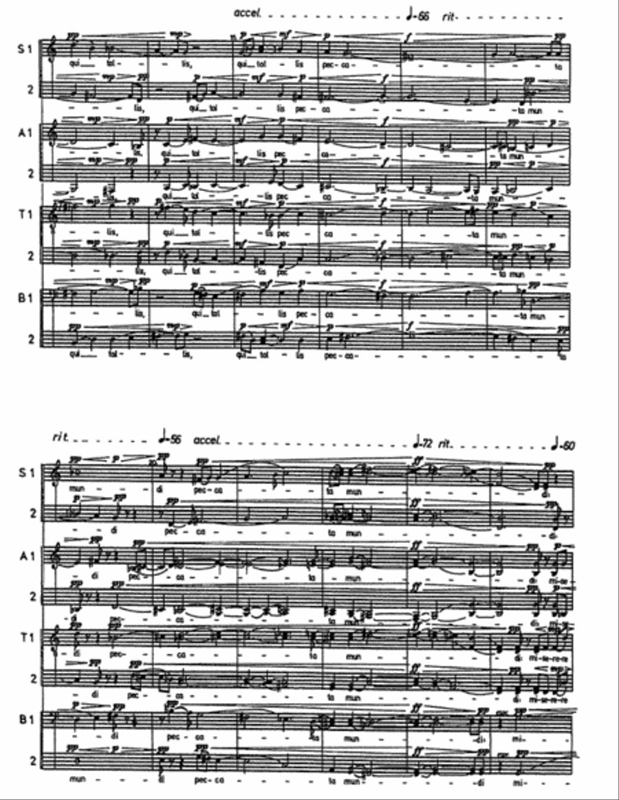 Agnus Dei - SSAATTBB SSAATTBB scores gallery preview page 3