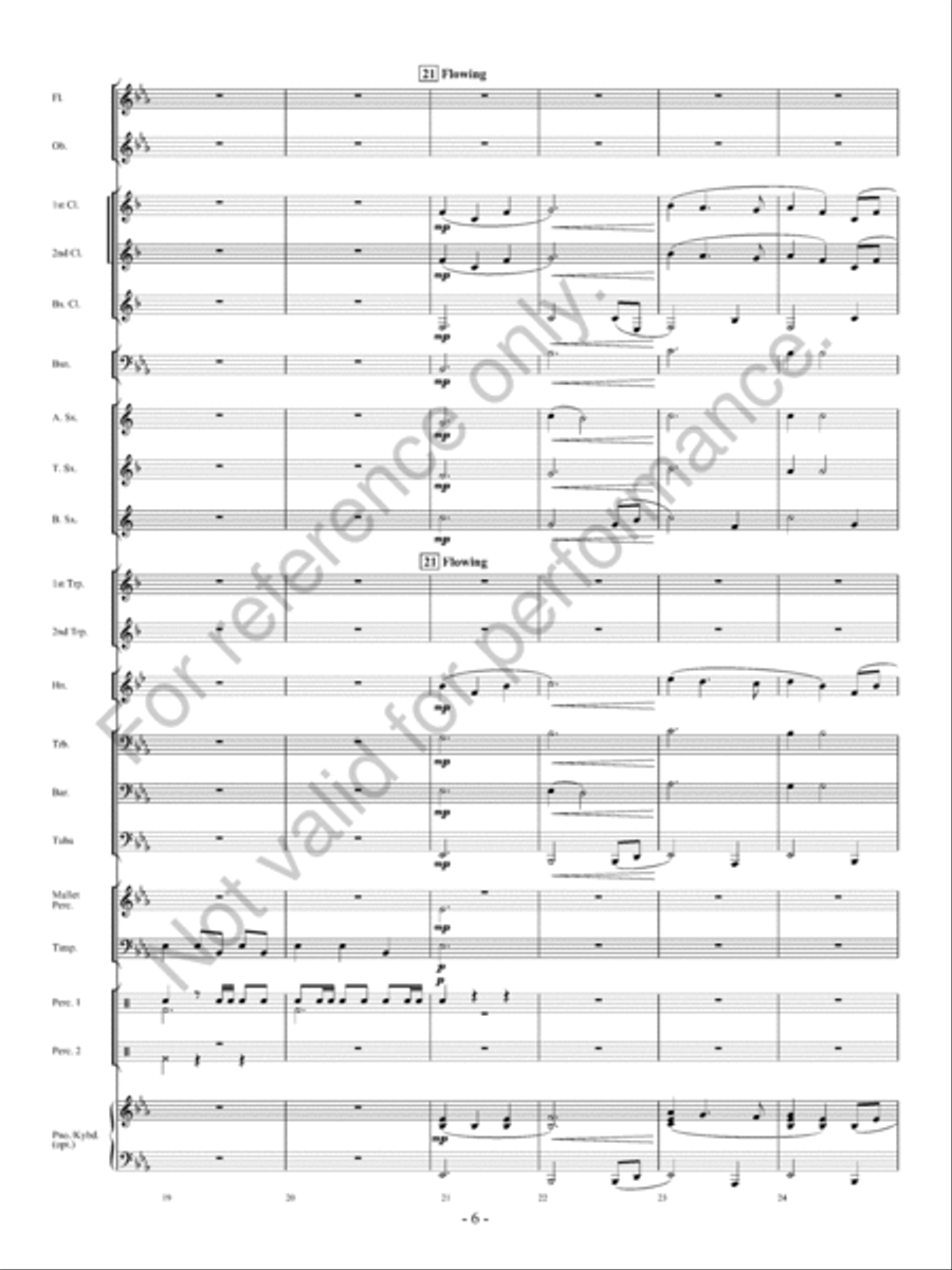 Captain Courageous Concert Band scores gallery preview page 7