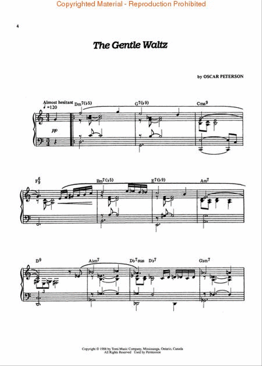 Oscar Peterson Originals, 2nd Edition Piano Solo scores gallery preview page 2