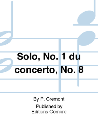Concerto No. 8: solo no. 1