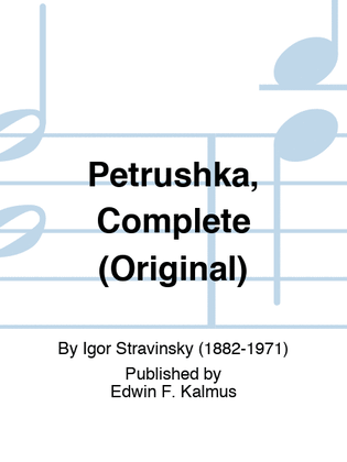 Book cover for Petrushka, Complete (Original)
