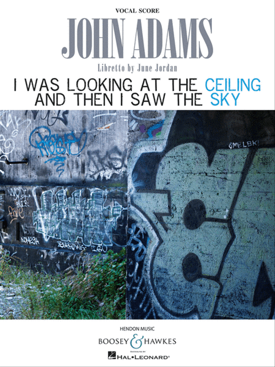 John Adams - I Was Looking at the Ceiling and Then I Saw the Sky Voice scores gallery preview page 1
