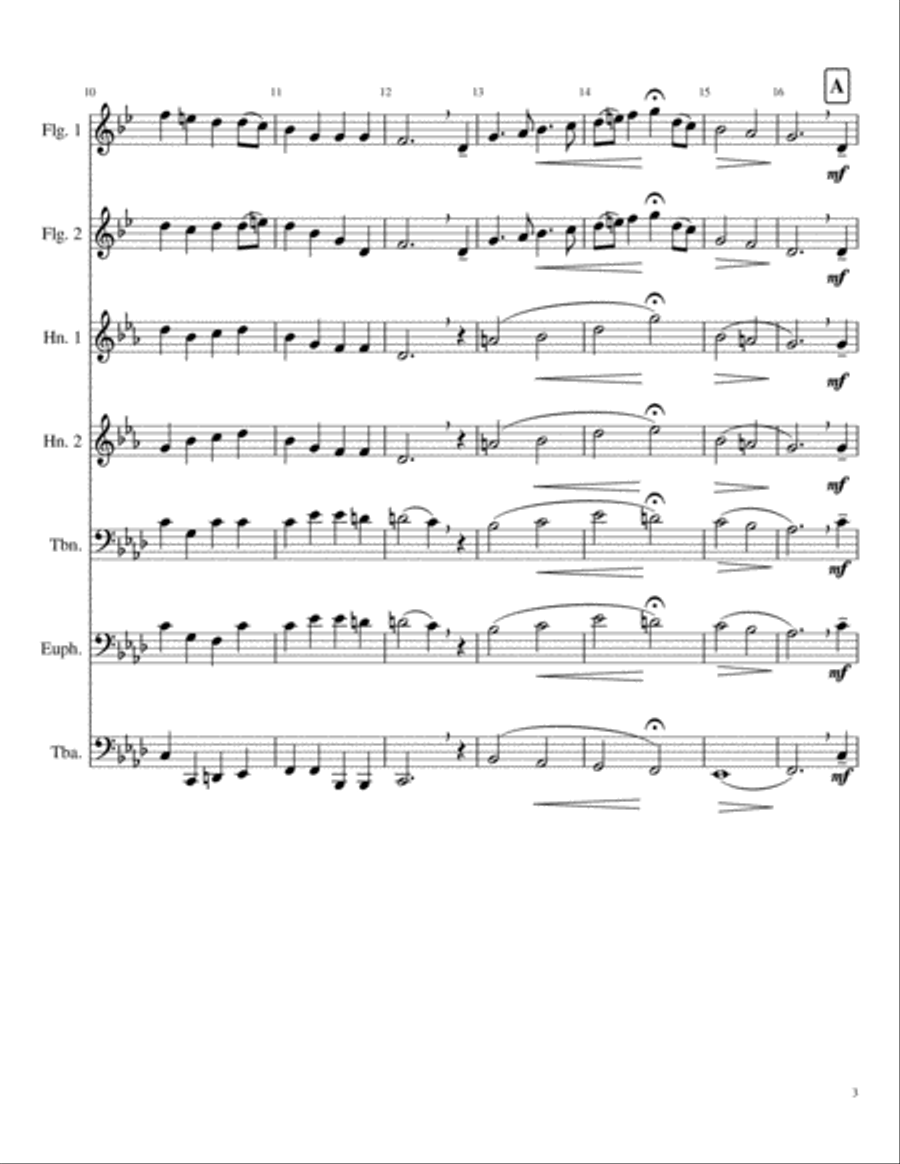 I Love My Love from Six Choral Folk Songs (Mvt. 5) Choir scores gallery preview page 3