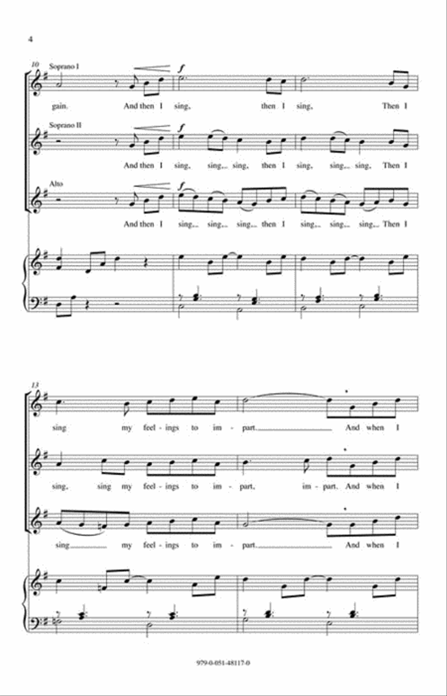 I Sing I Sing SSA scores gallery preview page 3