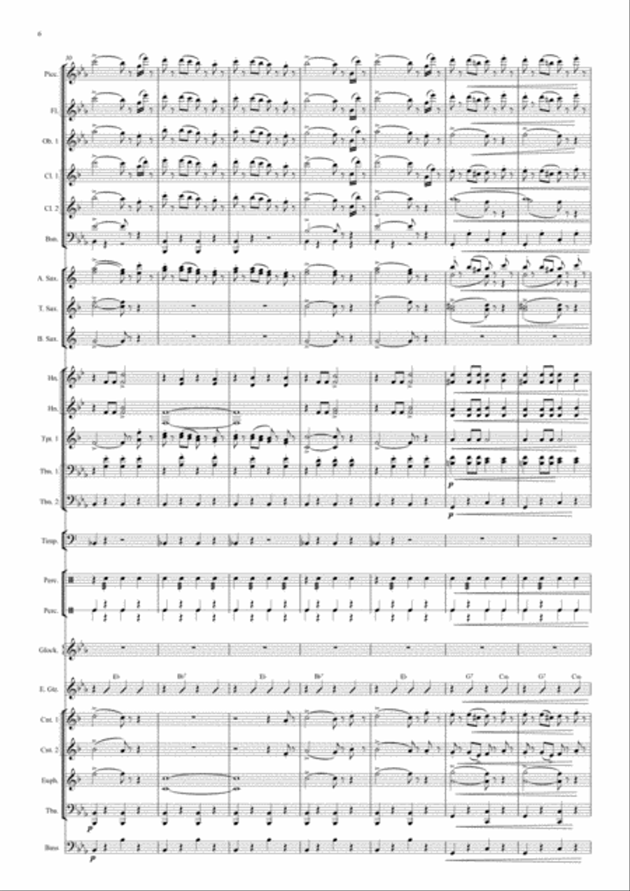 Radetzky March Radetzky March Concert Band scores gallery preview page 6