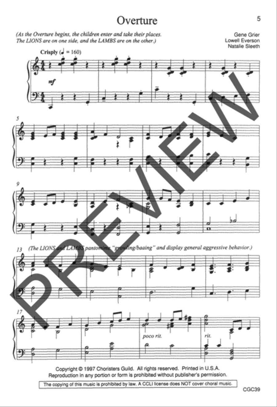 It's Okay to be Different Unison Choir scores gallery preview page 5