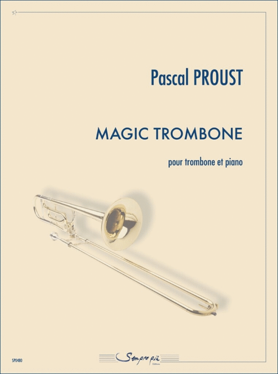 Magic trombone Piano Accompaniment scores gallery preview page 1