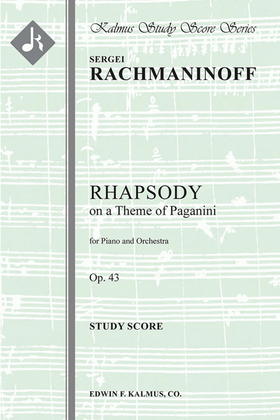 Rhapsody on a Theme of Paganini, Op. 43