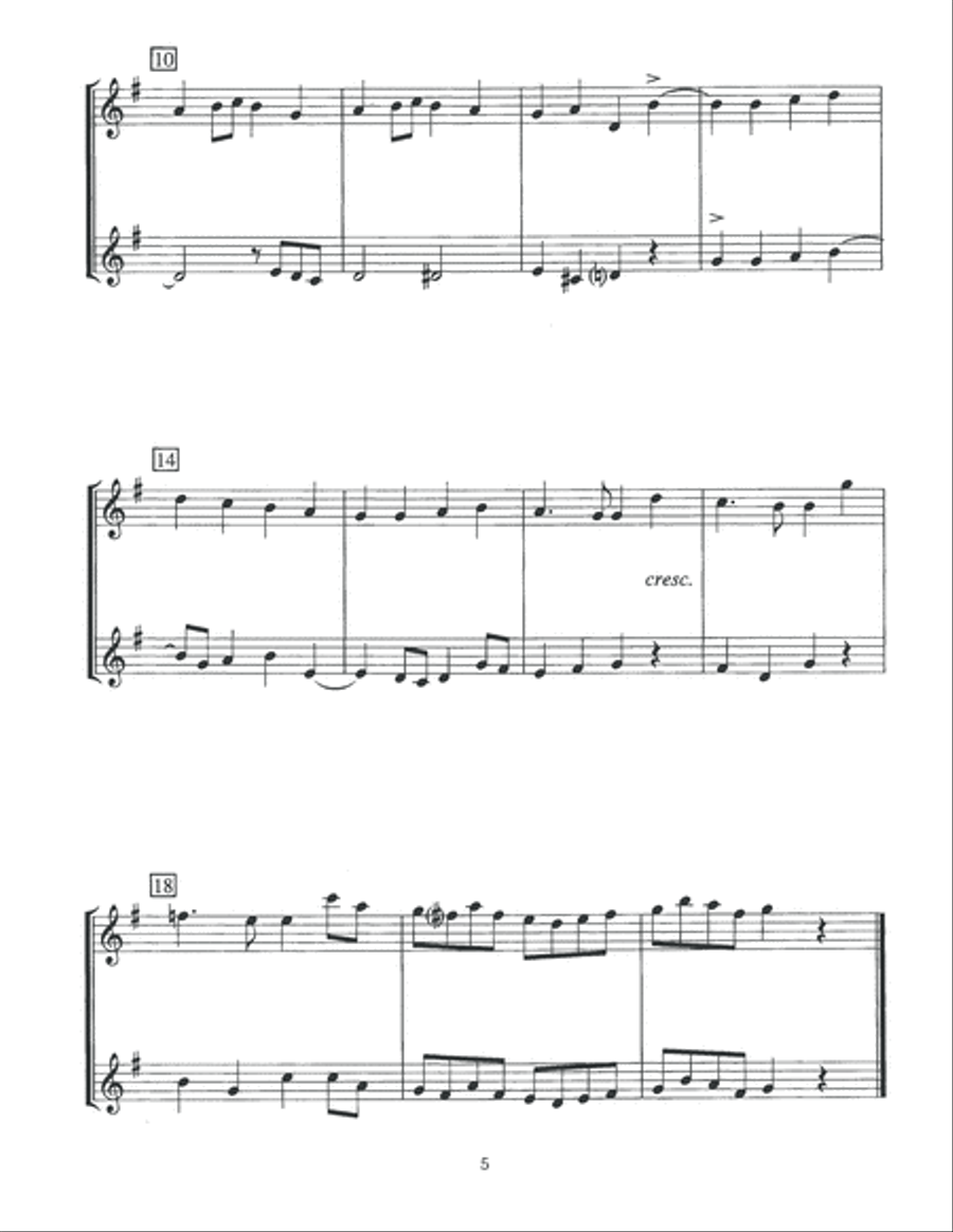 Easy Classics for Clarinet - With Piano Accompaniment Clarinet Solo scores gallery preview page 6