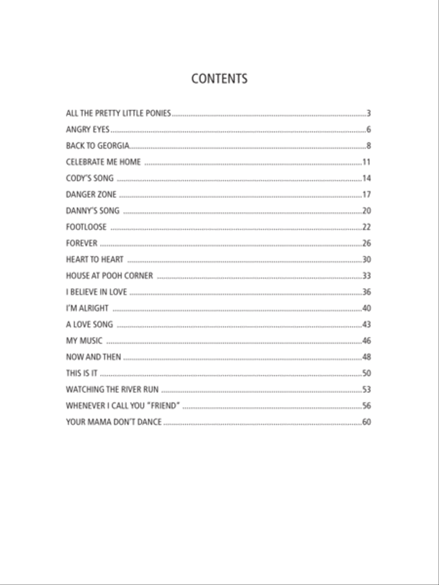 Easy Guitar Anthology Electric Guitar scores gallery preview page 2