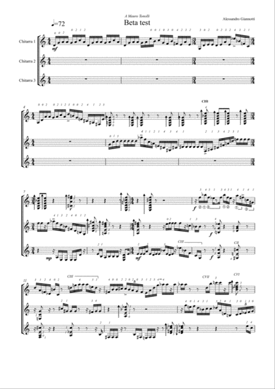 Beta Test Beta Test Small Ensemble scores gallery preview page 2