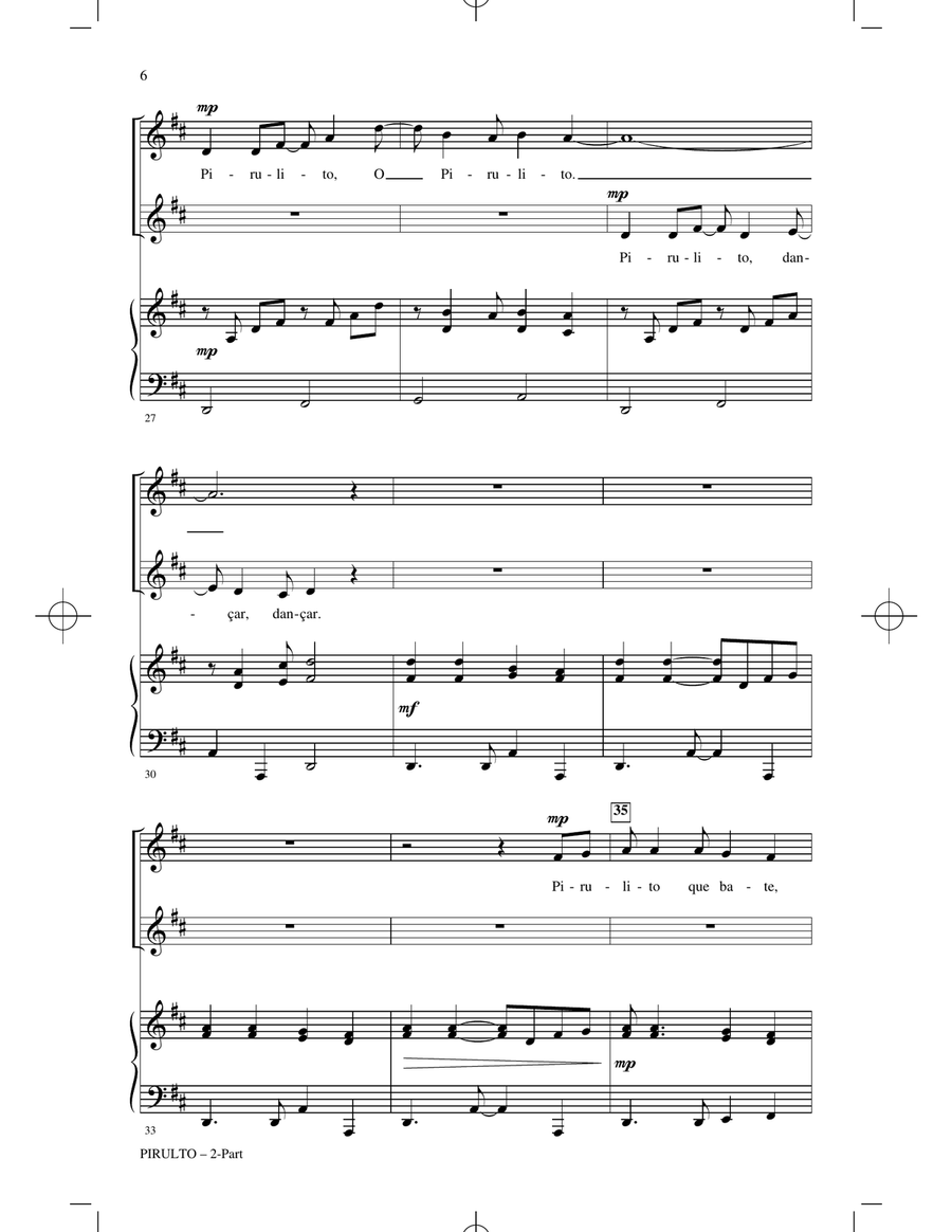 Pirulito Pirulito 2-Part scores gallery preview page 4