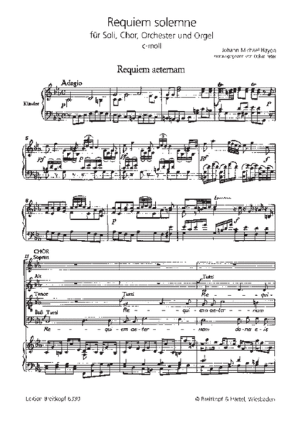 Requiem solemne in C minor