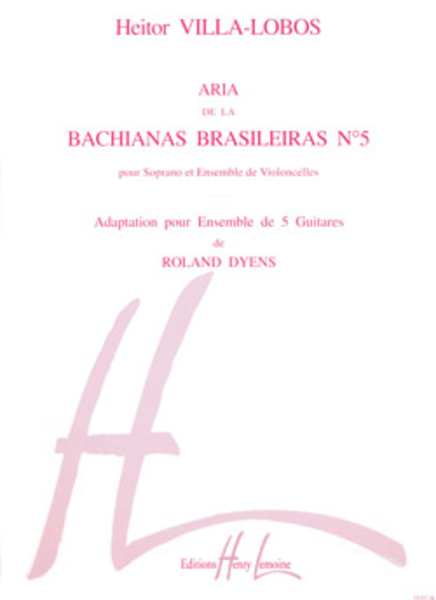 Aria de La Bachianas Brasileiras No. 5