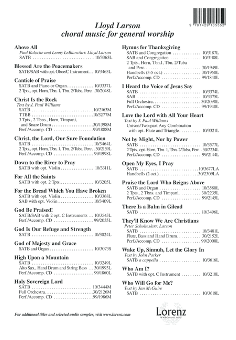 By Faith and Not by Sight 4-Part scores gallery preview page 12