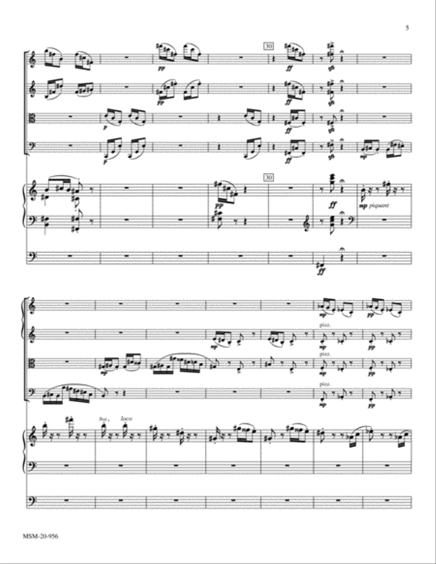Divertimento String Quartet scores gallery preview page 3