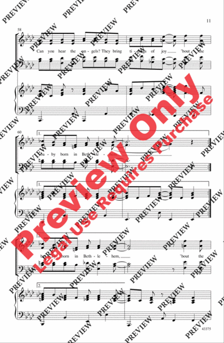Can You Hear the Angels? - SoundTrax CD (CD only) Choir scores gallery preview page 11