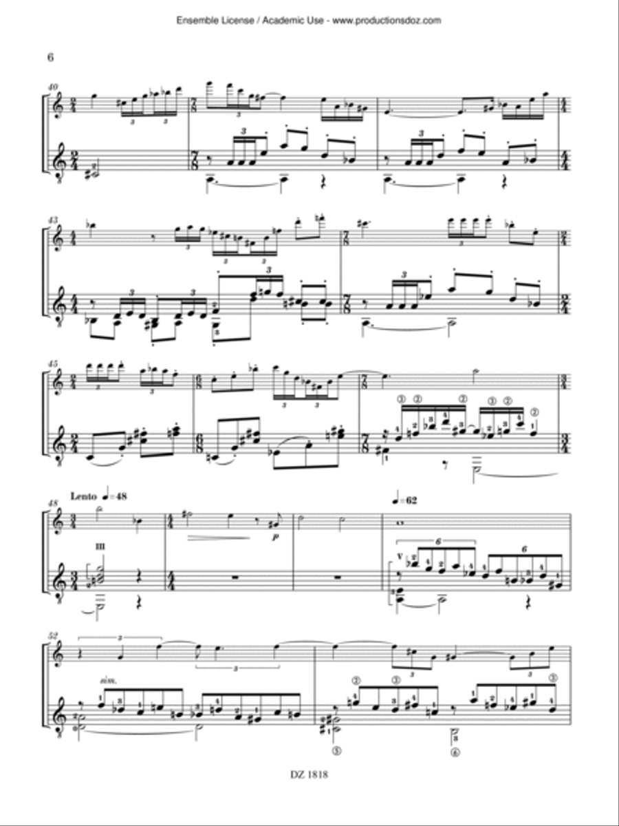 The Way of my Senses The Way of my Senses Flute scores gallery preview page 6