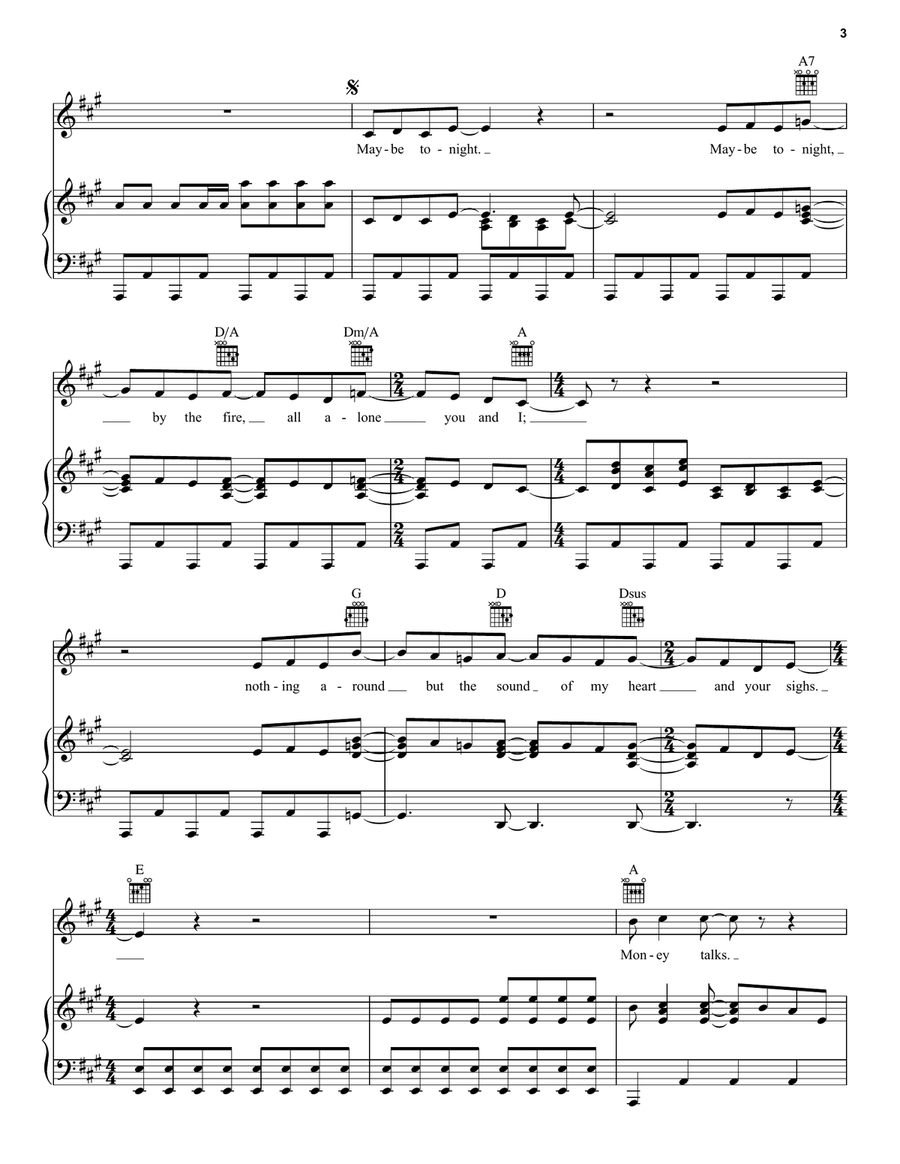 Forever In Blue Jeans Forever In Blue Jeans Acoustic Guitar scores gallery preview page 3