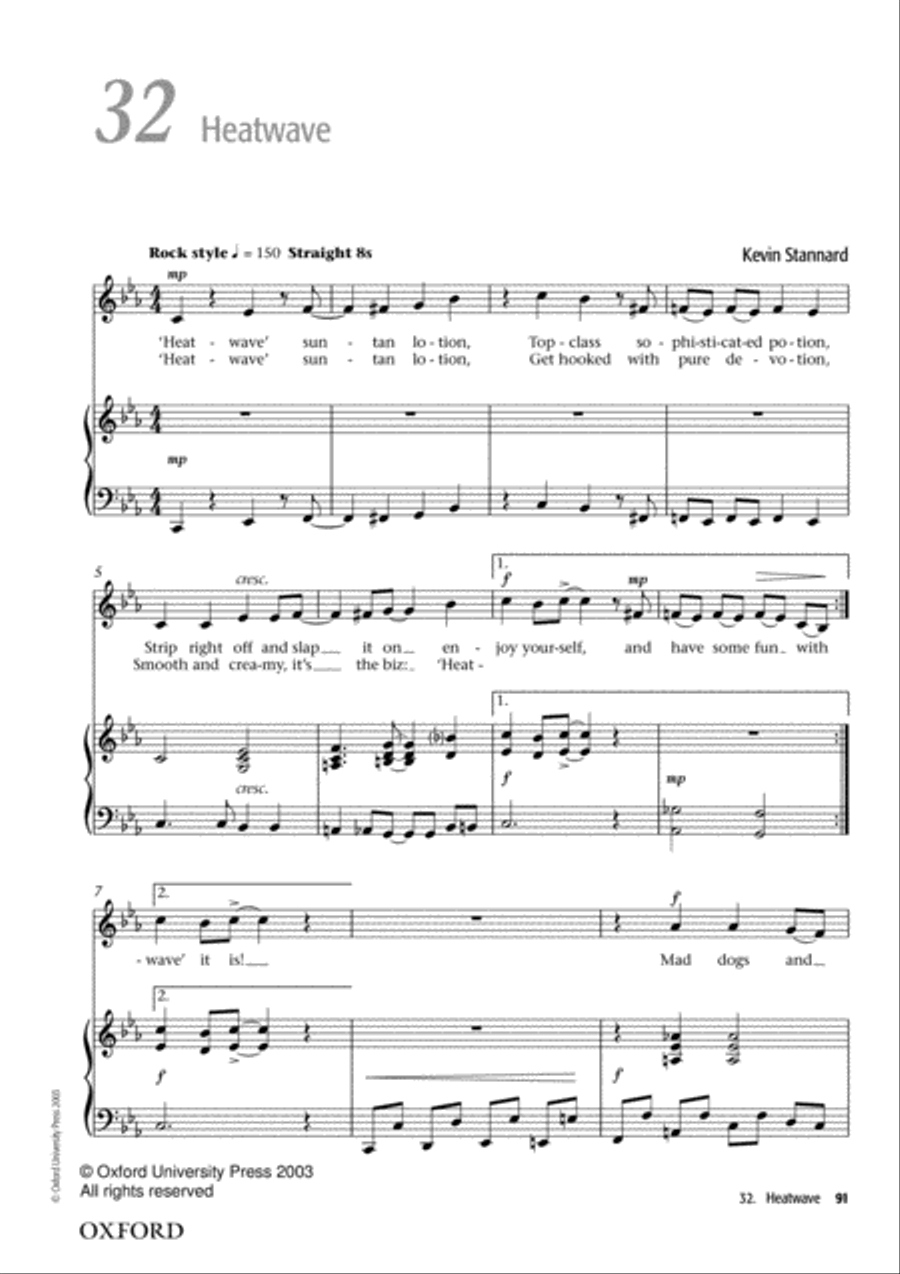 Junior Voiceworks 1 Unison Choir scores gallery preview page 13
