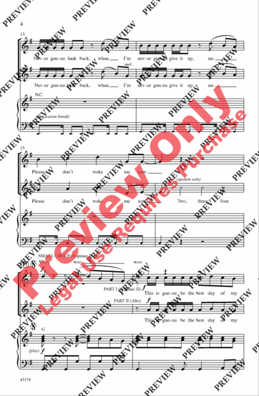 Best Day of My Life 2-Part scores gallery preview page 4