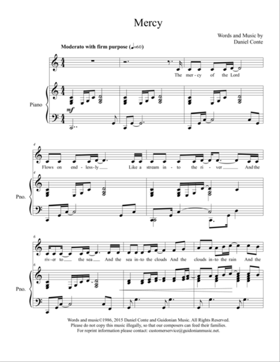Mercy Voice scores gallery preview page 1