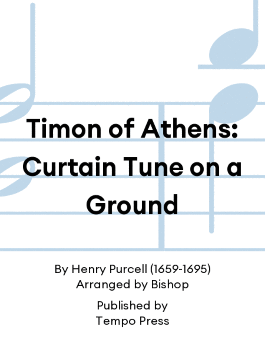Timon of Athens: Curtain Tune on a Ground Orchestra scores gallery preview page 1