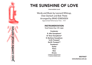Book cover for The Sunshine Of Love