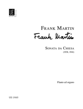 Book cover for Sonata Da Chiesa, Flute & Orga