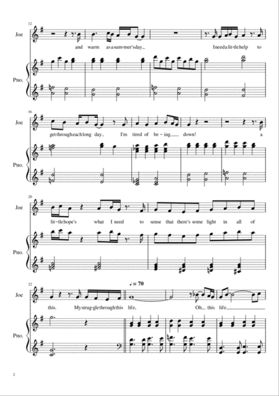 I'm Hiding A Feeling Voice scores gallery preview page 2