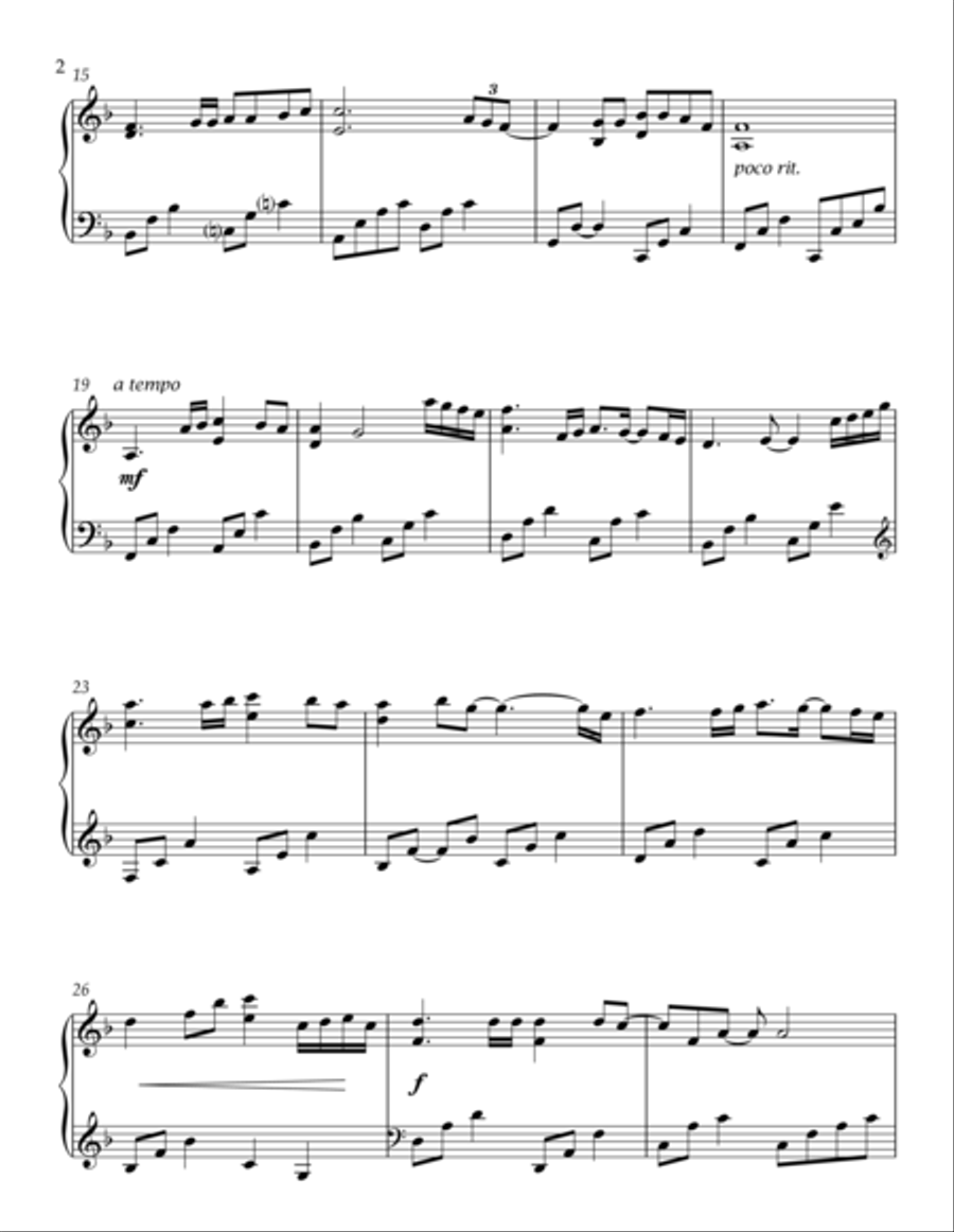 Always On My Mind Always On My Mind Piano Solo scores gallery preview page 3