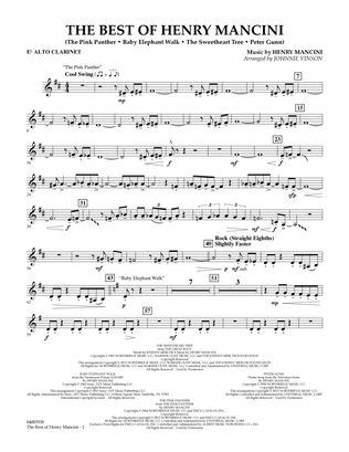 The Best of Henry Mancini - Eb Alto Clarinet