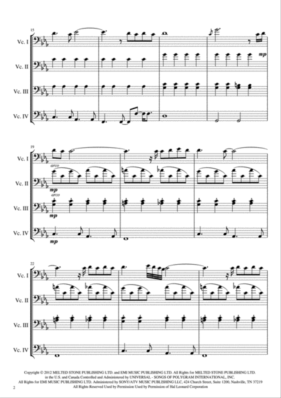 Skyfall Small Ensemble scores gallery preview page 2