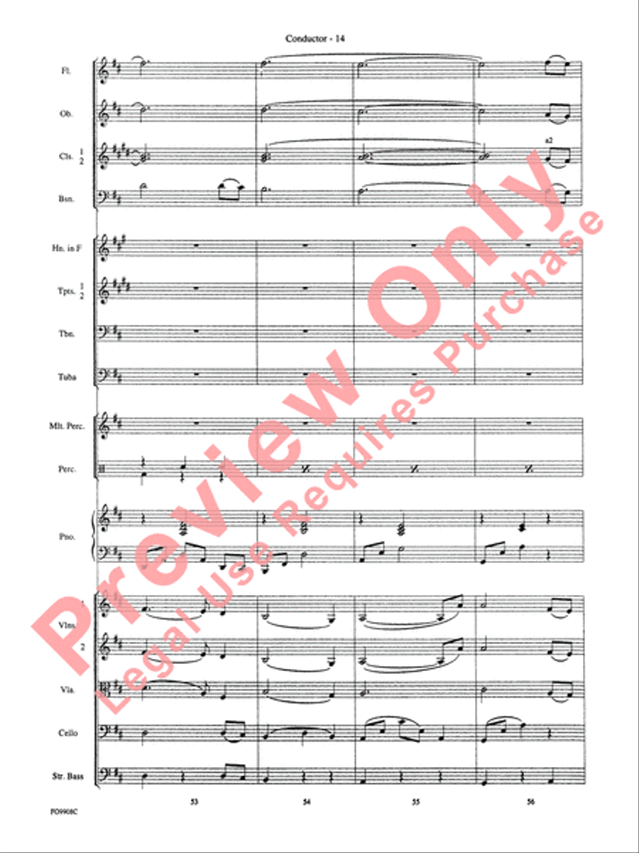 Ashokan Farewell Ashokan Farewell Full Orchestra scores gallery preview page 17