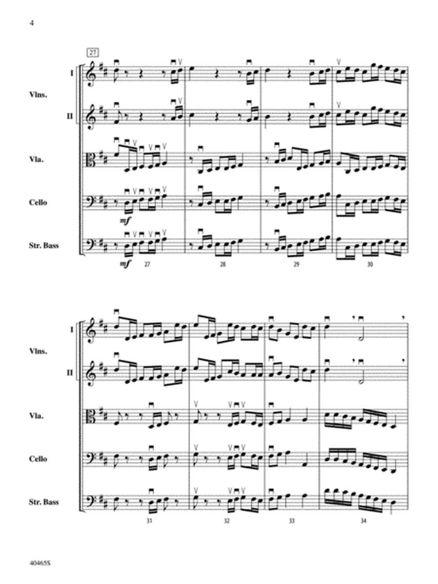 Passacaglia for Strings: Score