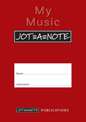 Book cover for Jot-A-Note (Red)