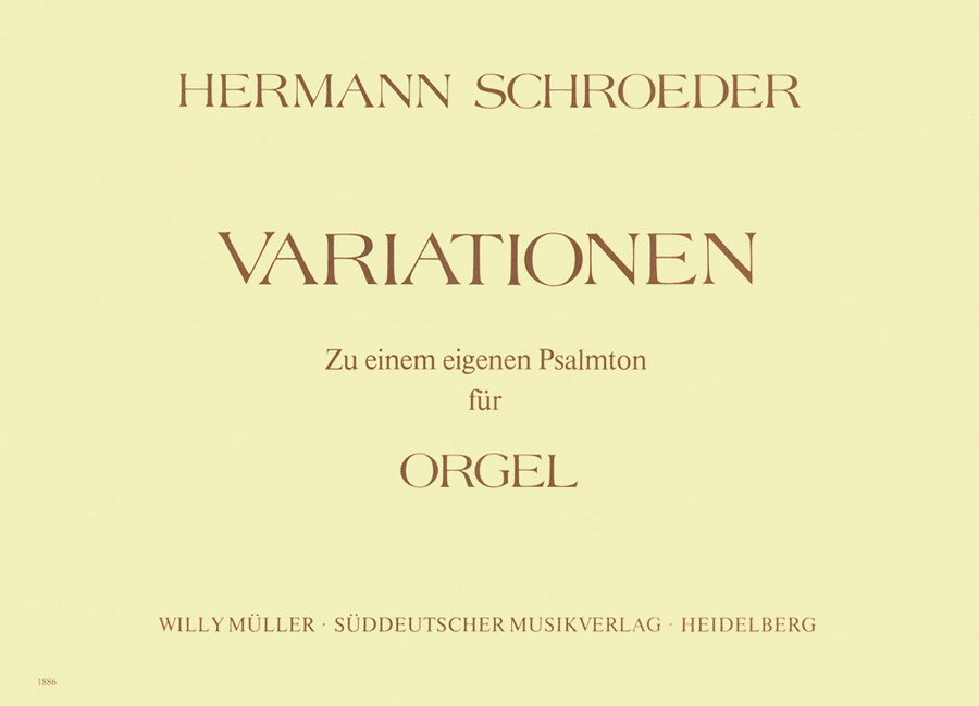 Variationen zu einem eigenen Psalmton Organ scores gallery preview page 1
