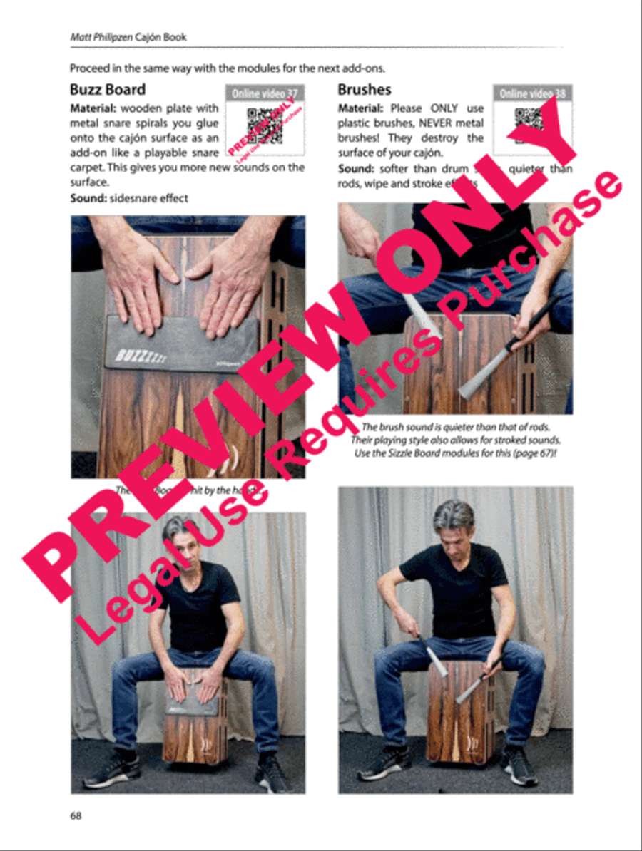 Matt Philipzen CAJÓN BOOK Percussion scores gallery preview page 14