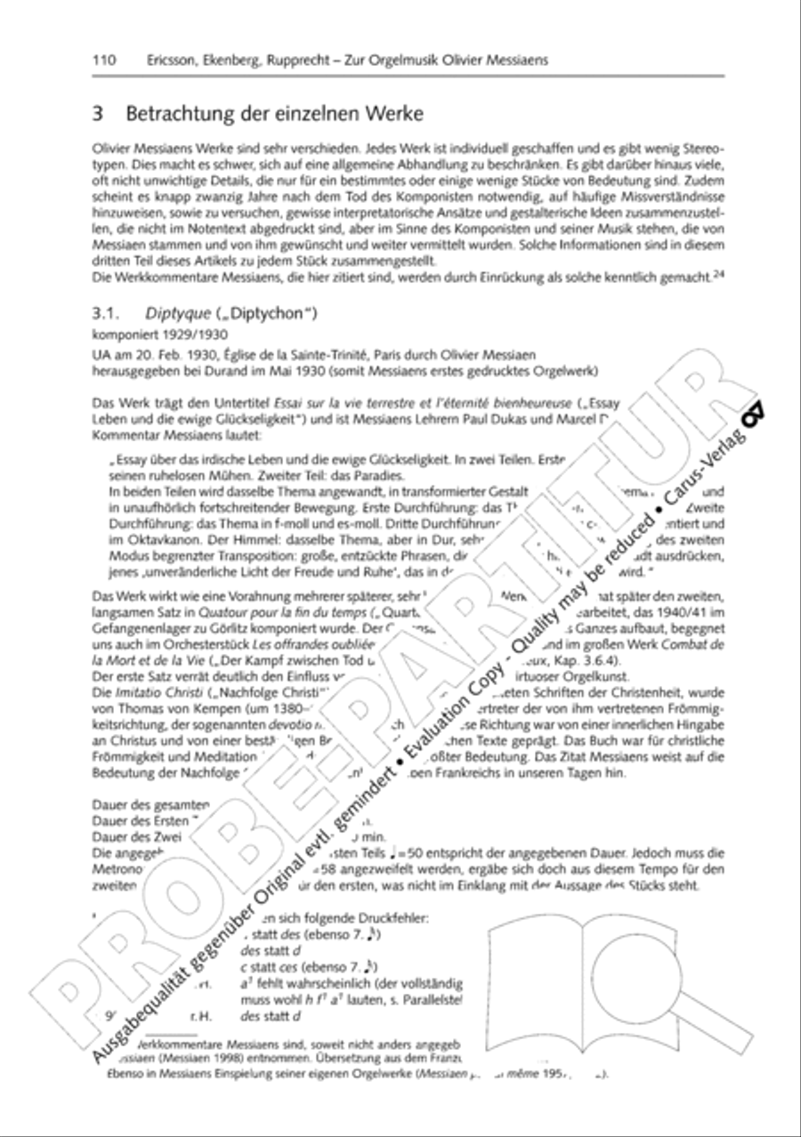 Orgelschule zur historischen Auffuhrungspraxis Organ Solo scores gallery preview page 111